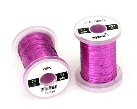 Sybai Flat Tinsel 0,4 mm Sybai Pink