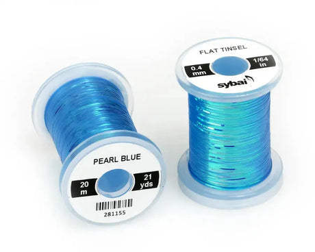 Sybai Flat Tinsel 0,4 mm Sybai Pearl blue