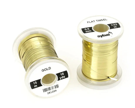 Sybai Flat Tinsel 0,8 mm Sybai Gold