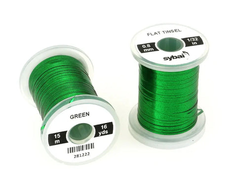Sybai Flat Tinsel 0,8 mm Sybai Green