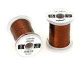 Sybai Flat Tinsel 0,8 mm Sybai Copper brown