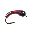 Tungsten Epoxy Red Blue Wire Caddis Go-Fish