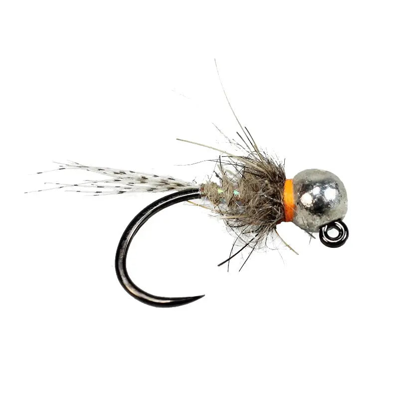 Tungsten Hares Jig BL Natural Go-Fish #12