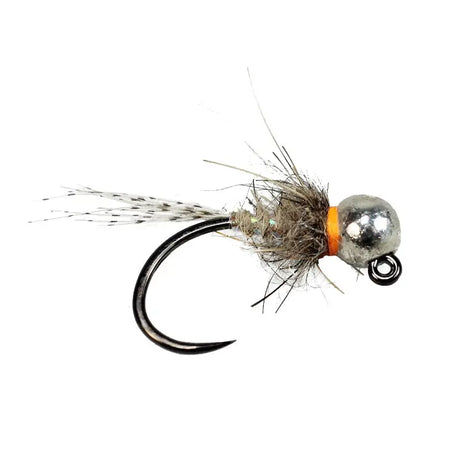 Tungsten Hares Jig BL Natural Go-Fish #12