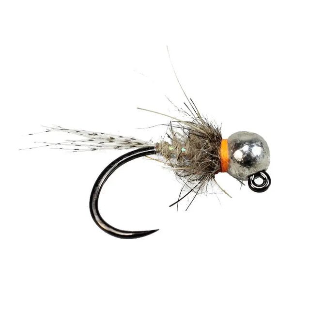 Tungsten Hares Jig BL Natural Go-Fish #12