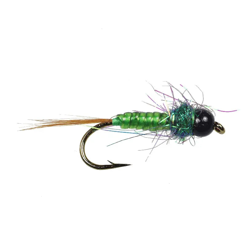Tungsten Olive Caddis Go-Fish