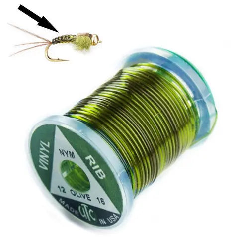 Vinyl D-Rib medium Wapsi Olive