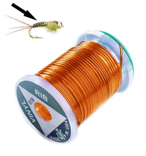 Vinyl D-Rib medium Wapsi Orange