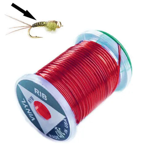 Vinyl D-Rib medium Wapsi Red