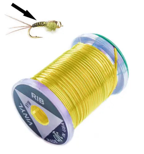 Vinyl D-Rib medium Wapsi Yellow
