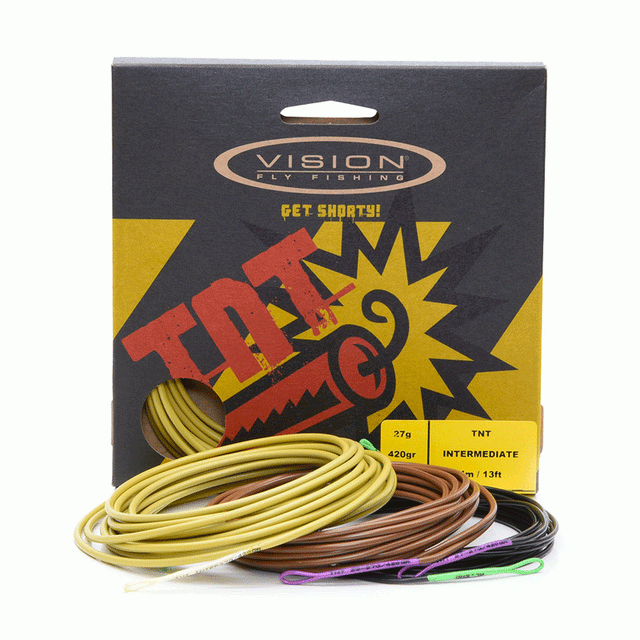 Vision TNT Shooting Head Vision 27g / Intermediate / Mustard