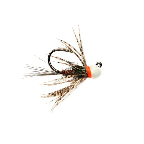 White Bead PT Jig Barbless Go-Fish
