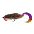 Wiggle Pike Streamer col. black / brown rainbow Go-Fish