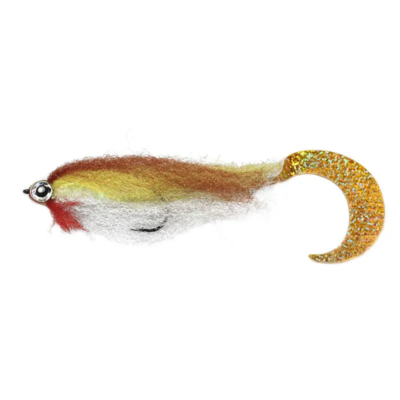 Wiggle Pike Streamer col. brown trout Go-Fish