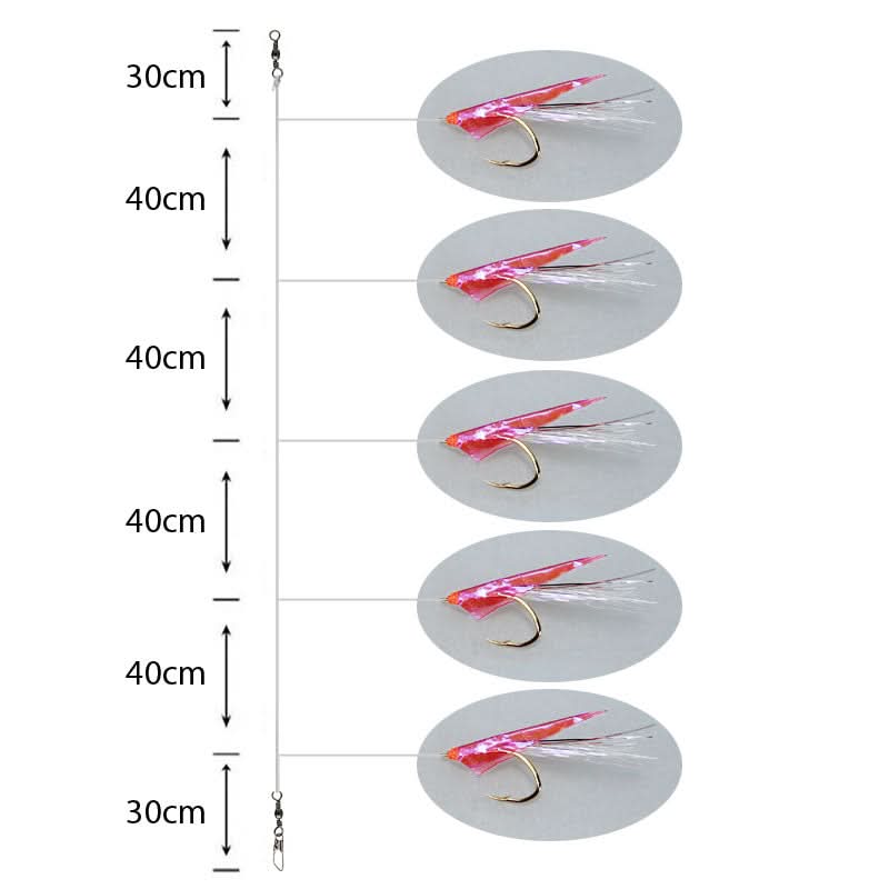 Amettiere sabiki per persico - Go - Fish