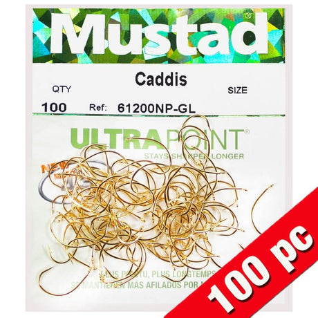 Ami coregone MUSTAD dorati 100 pezzi - Go - Fish
