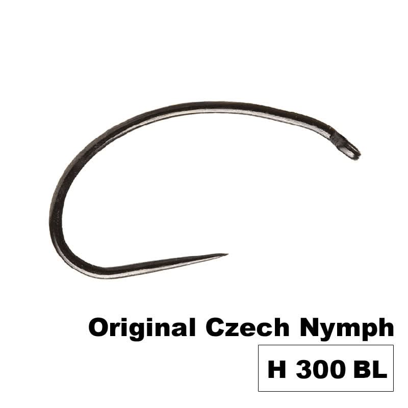 czech fly fishing hooks Hanak Competition Hook Nymph H300 BL – Go-Fish GLS Custom The colored hot collar Size:7 Plus Large Arbor South Carolina Boy, 11,