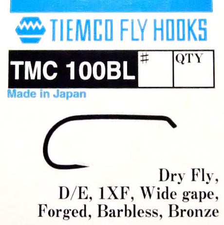 Ami Tiemco TMC 100BL senza ardiglione - 20 pz. - Go - Fish
