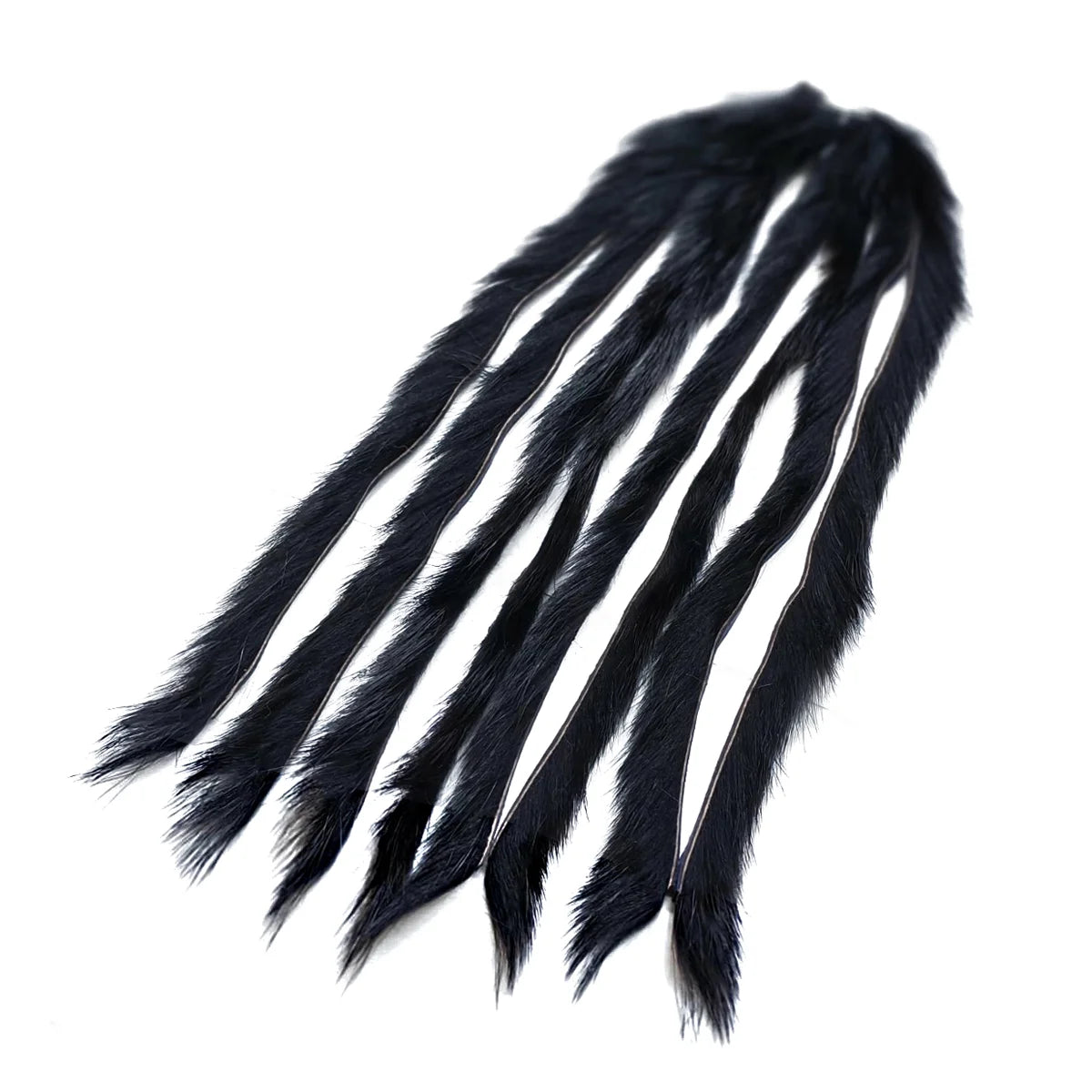 Rabbit Zonker Strips Standard 3mm Black