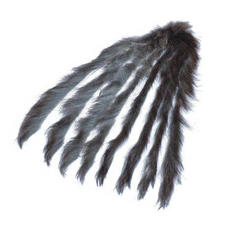 Rabbit Zonker Strips Standard 3mm Charcoal