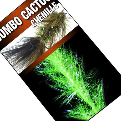 Ciniglia Jumbo Cactus UV 30mm - Go - Fish