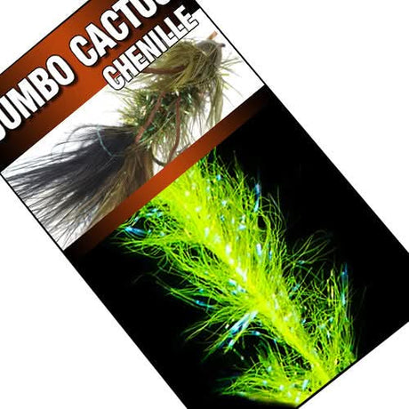 Ciniglia Jumbo Cactus UV 30mm - Go - Fish