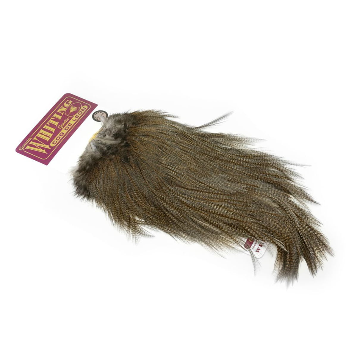 Buy Whiting Coq de Leon Saddle Silver for fly tying – Go-Fish