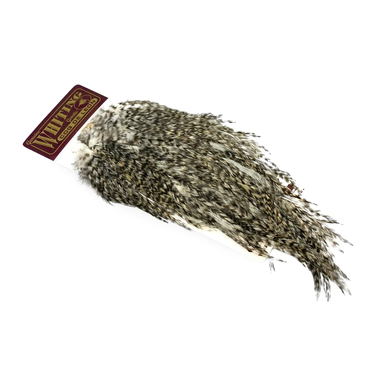 Buy Whiting Coq de Leon Saddle Silver for fly tying – Go-Fish