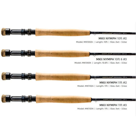 Cortland MKII Competition Nymph Rod - Go - Fish