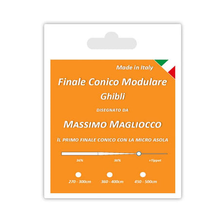 Finale conico modulare Ghibli con micro asola by Massimo Magliocco - Go - Fish