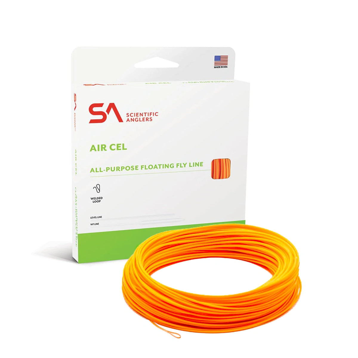Air Cel WF Orange Fly Line by Scientific Anglers – Go-Fish