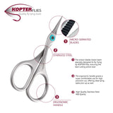 Forbice KOPTER Flies "PRECISION" - Go - Fish