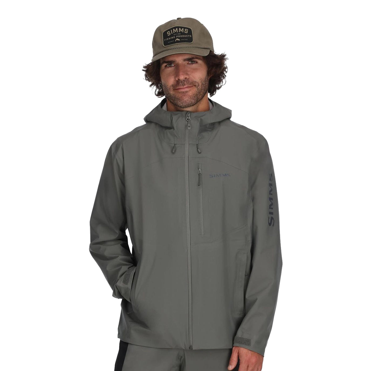 Giacca da wading Simms Vapor Elite Gunmetal