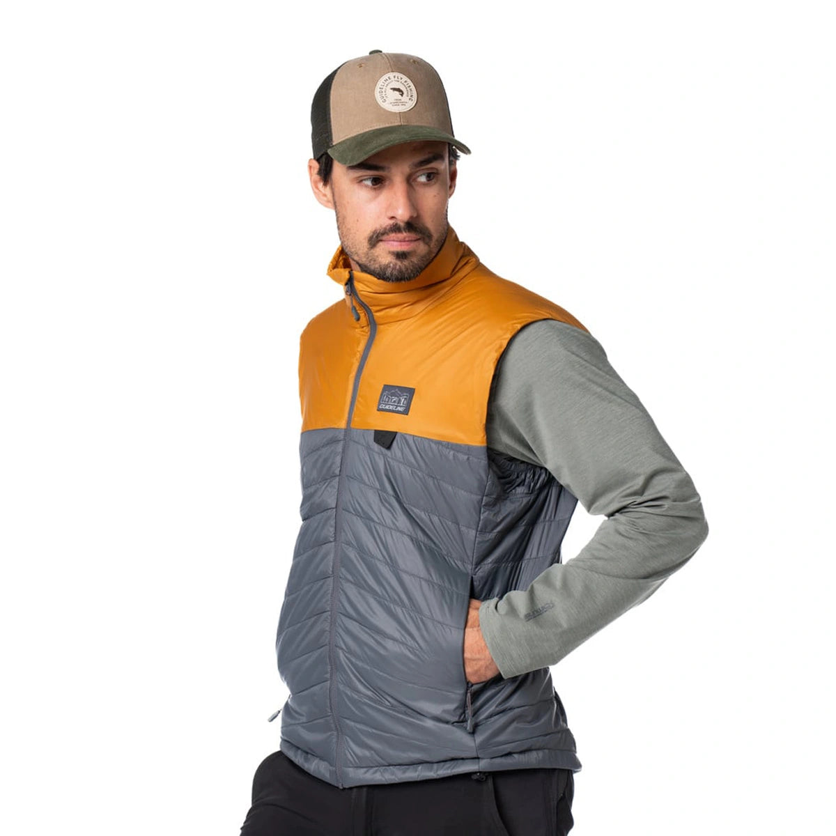 Gilet Guideline Loft Dark gold/Iron