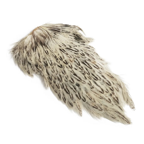 Spalla di gallina - Hen Saddle Badger Dyed White