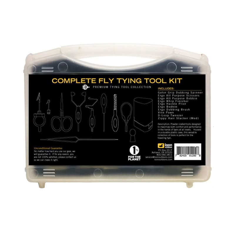 Kit costruzione Loon Complete Fly Tying Tool Kit - Go - Fish