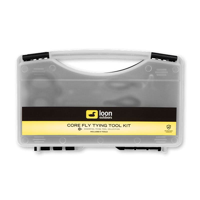 Kit costruzione Loon Core Fly Tying Tool Kit - Black - Go - Fish