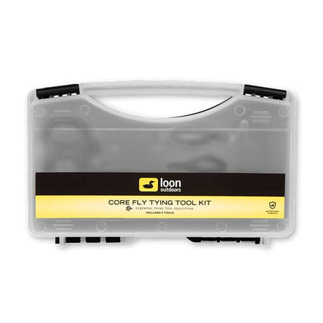 Kit costruzione Loon Core Fly Tying Tool Kit - Black - Go - Fish