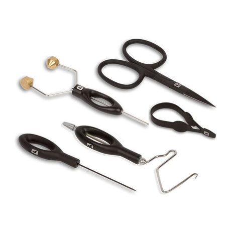 Kit costruzione Loon Core Fly Tying Tool Kit - Black - Go - Fish