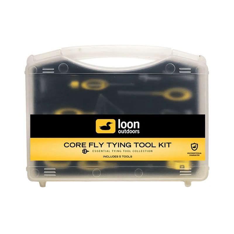 Kit costruzione Loon Core Fly Tying Tool Kit - Yellow - Go - Fish