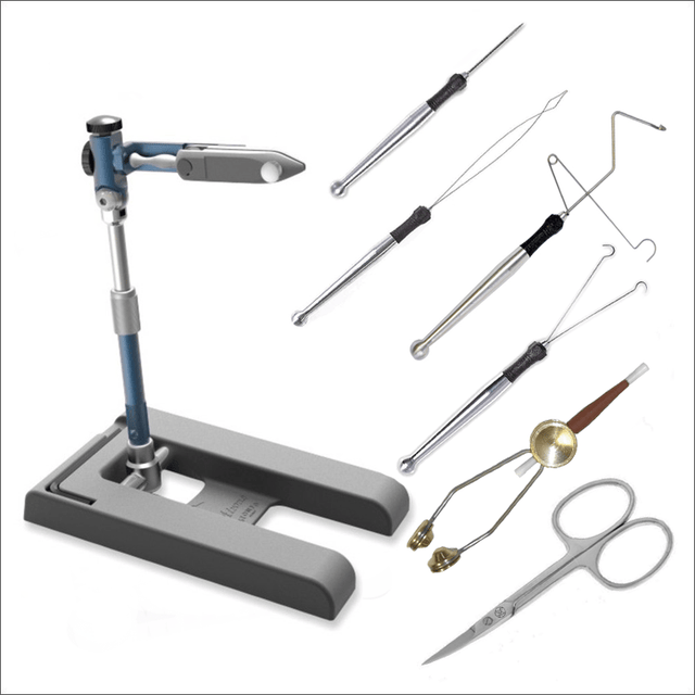Kit costruzione mosche da viaggio Stonfo Airone & Utensili - Go - Fish