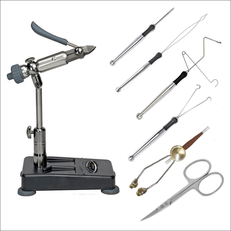 Kit costruzione mosche premium morsetto Stonfo Kaiman & Utensili - Go - Fish