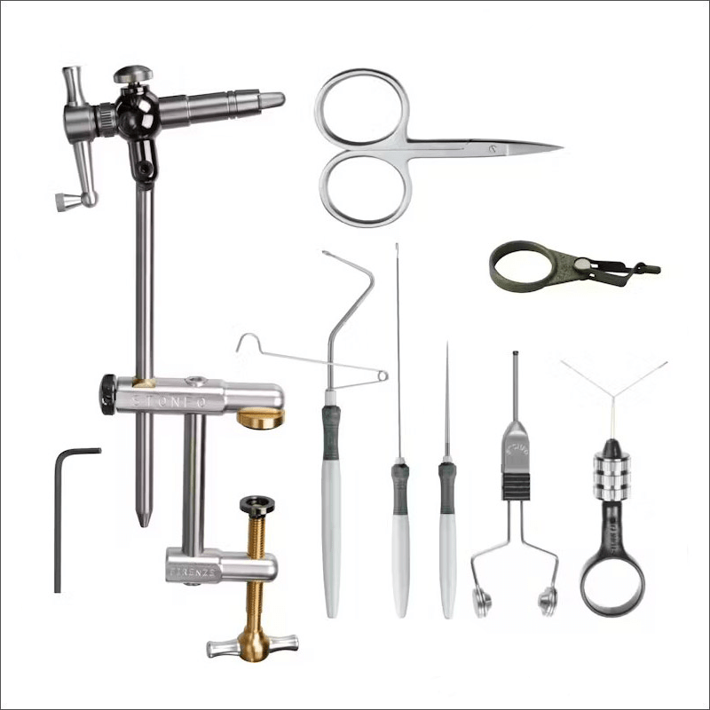Kit costruzione mosche Stonfo 741 Morsetto - Utensili - Box - Go - Fish