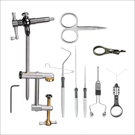 Kit costruzione mosche Stonfo 741 Morsetto - Utensili - Box - Go - Fish