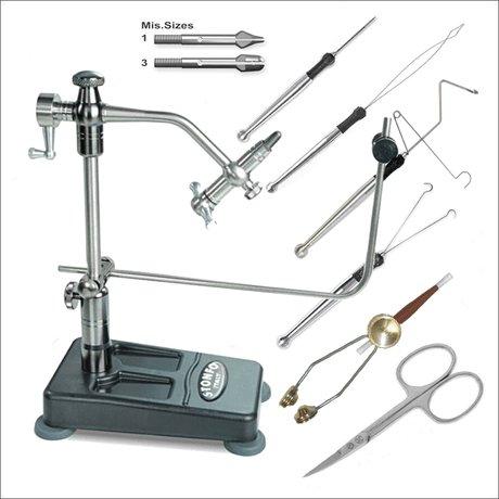 Kit costruzione mosche Superb morsetto Stonfo Flytec Base & Utensili - Go - Fish