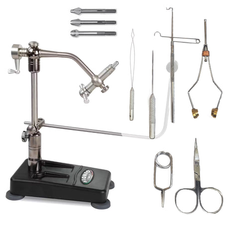 Kit costruzione mosche Superb morsetto Stonfo Flytec Base & Utensili