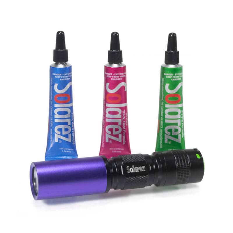 Kit UV Solarez Roadie Kit colle & lampada - Go - Fish