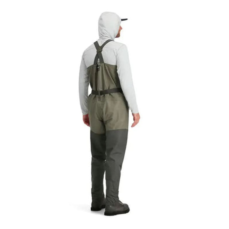 Kit Wader Simms Tributary & Scarpone Simms Tributary suola gomma - Go - Fish