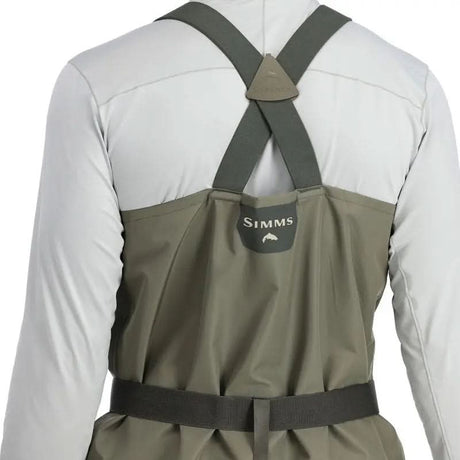 Kit Wader Simms Tributary & Scarpone Simms Tributary suola gomma - Go - Fish