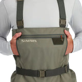Kit Wader Simms Tributary & Scarpone Simms Tributary suola gomma - Go - Fish